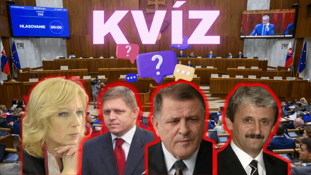 kvíz, novodobá história Slovenska