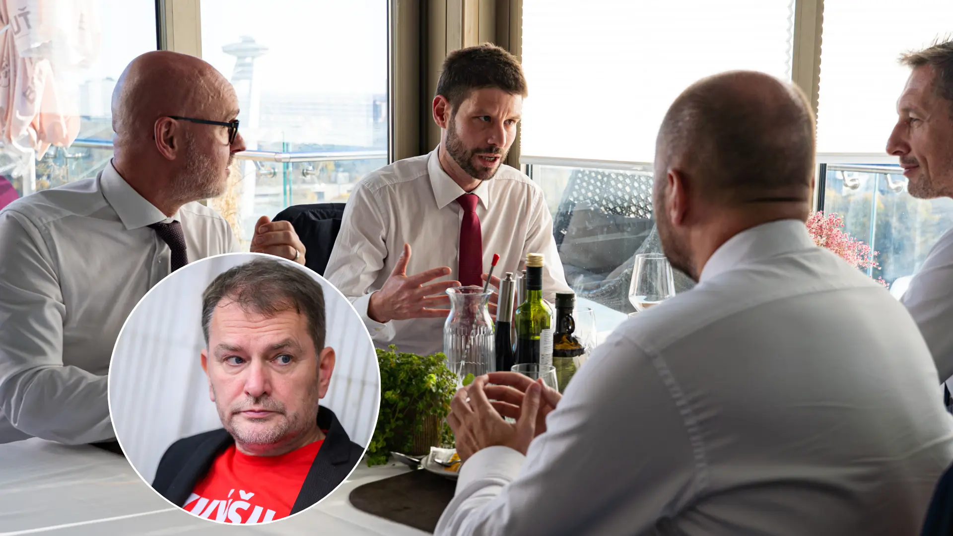 opozícia, lídri, stretnutie