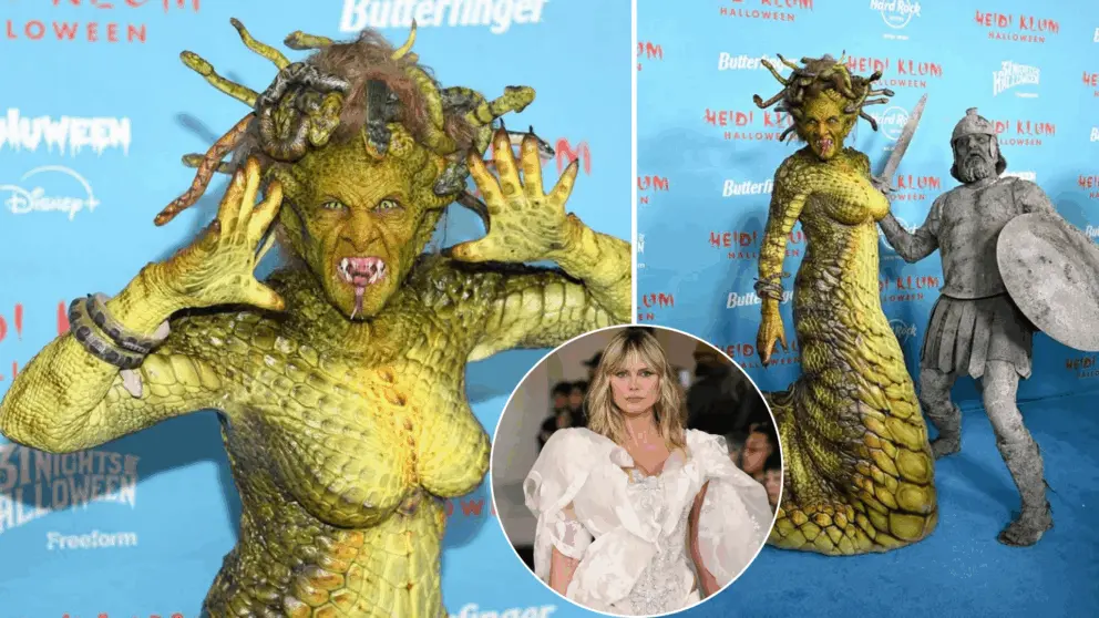 Heidi Klum, Halloween, kostým