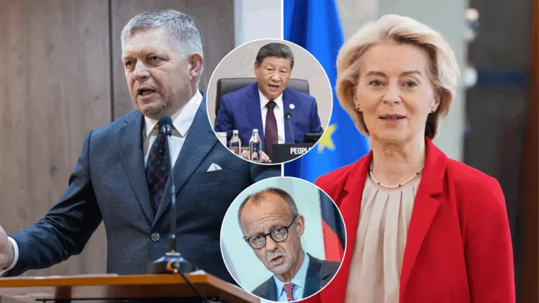 Fico, Merz, Si Ťin-pching, Leyen