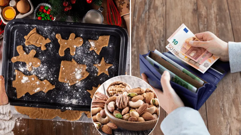 vianočné pečenie, orechy, cena, rast