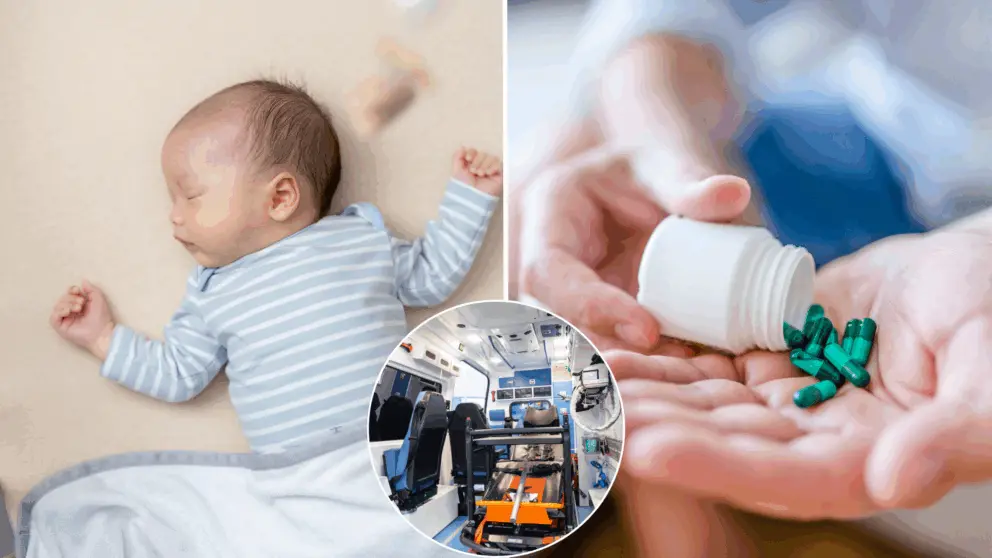 dieťa, ticho, záchrana, pilulky