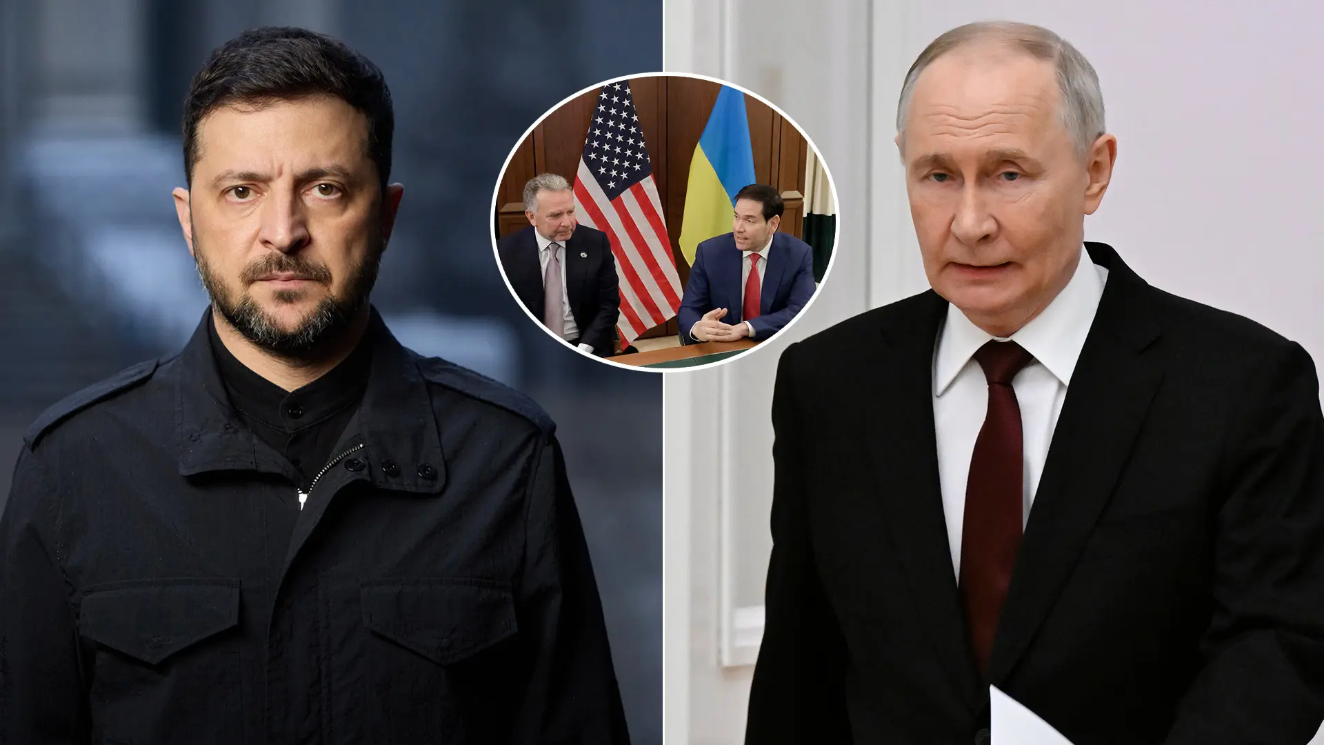 Zelenskyj Putin rokovania USA UA
