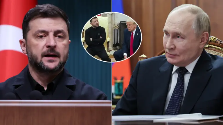 Zelenskyj Trump Putin