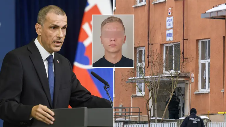 Žilinka Samuel útok na gymnáziu v meste Spišská Stará Ves