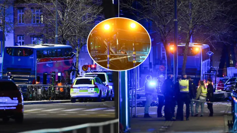 nehoda autobus Štokholm