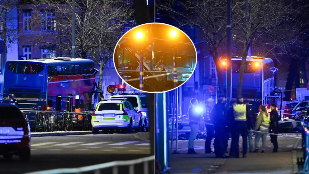 nehoda autobus Štokholm