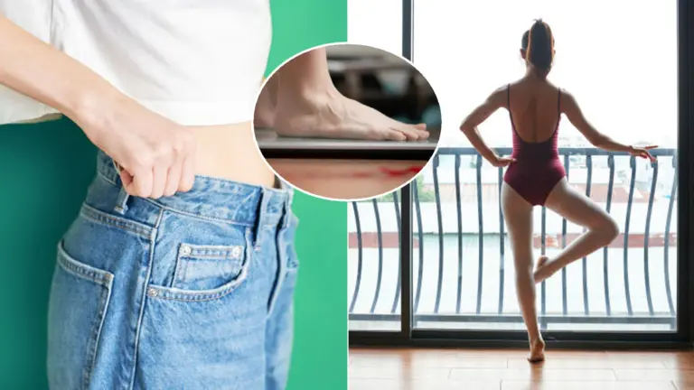 baletka príliš chudé dievča váha