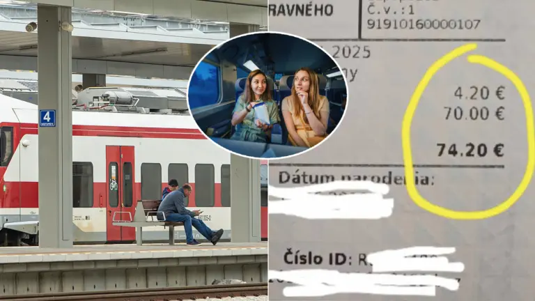 dievčatá jazda vlakom zo stanice Vrútky do Ružomberka