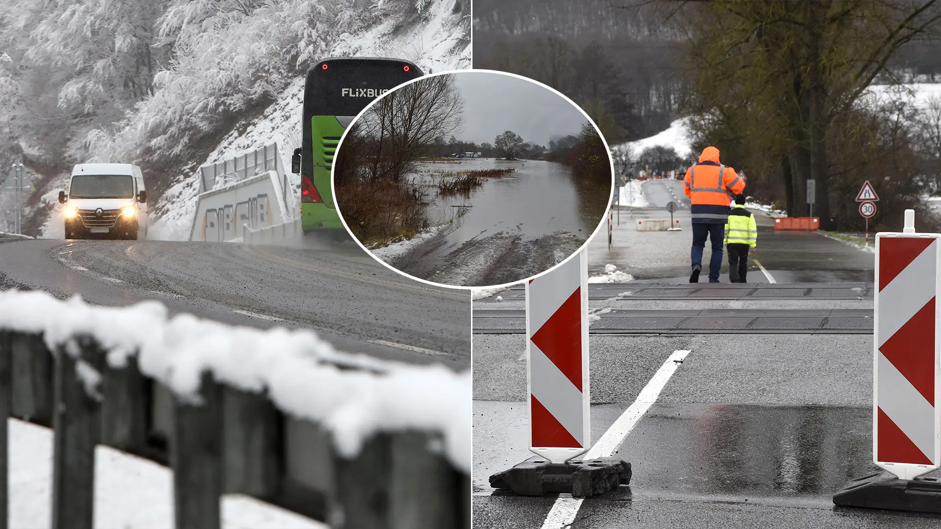 doprava priechod cesty záplava