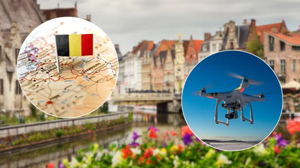 belgicko drony
