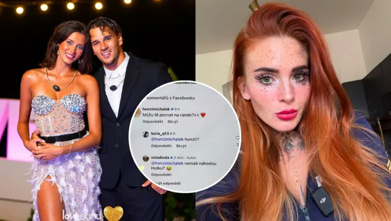 Víťaz Love Island Honzi Michálek (vľavo) mal údajne napísať správnu krásnej Tereze (vpravo).