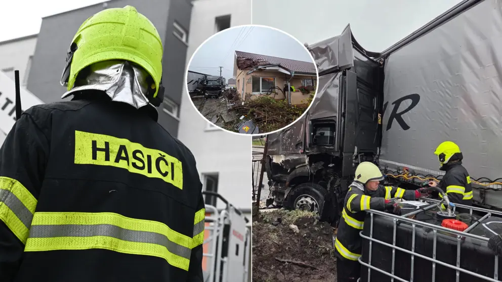 nehoda kamión Jatov