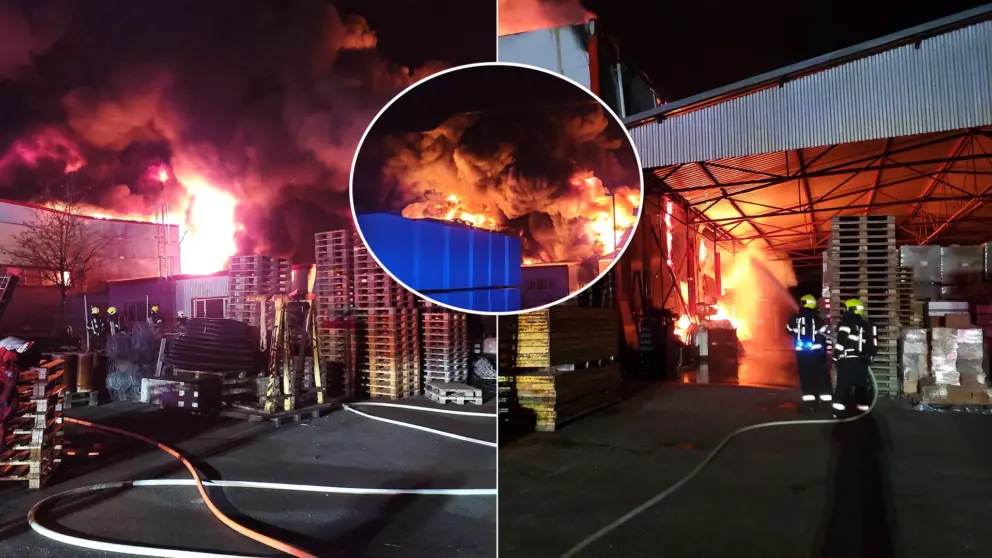 požiar Česko Vysoké Mýto hasiči