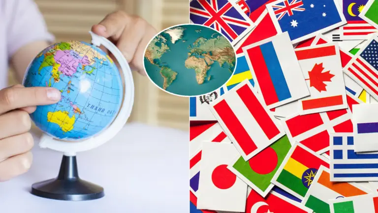 krajiny mapa glóbus svet zem