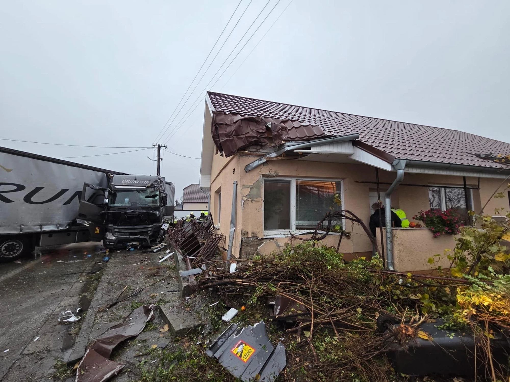 nehoda kamión Jatov