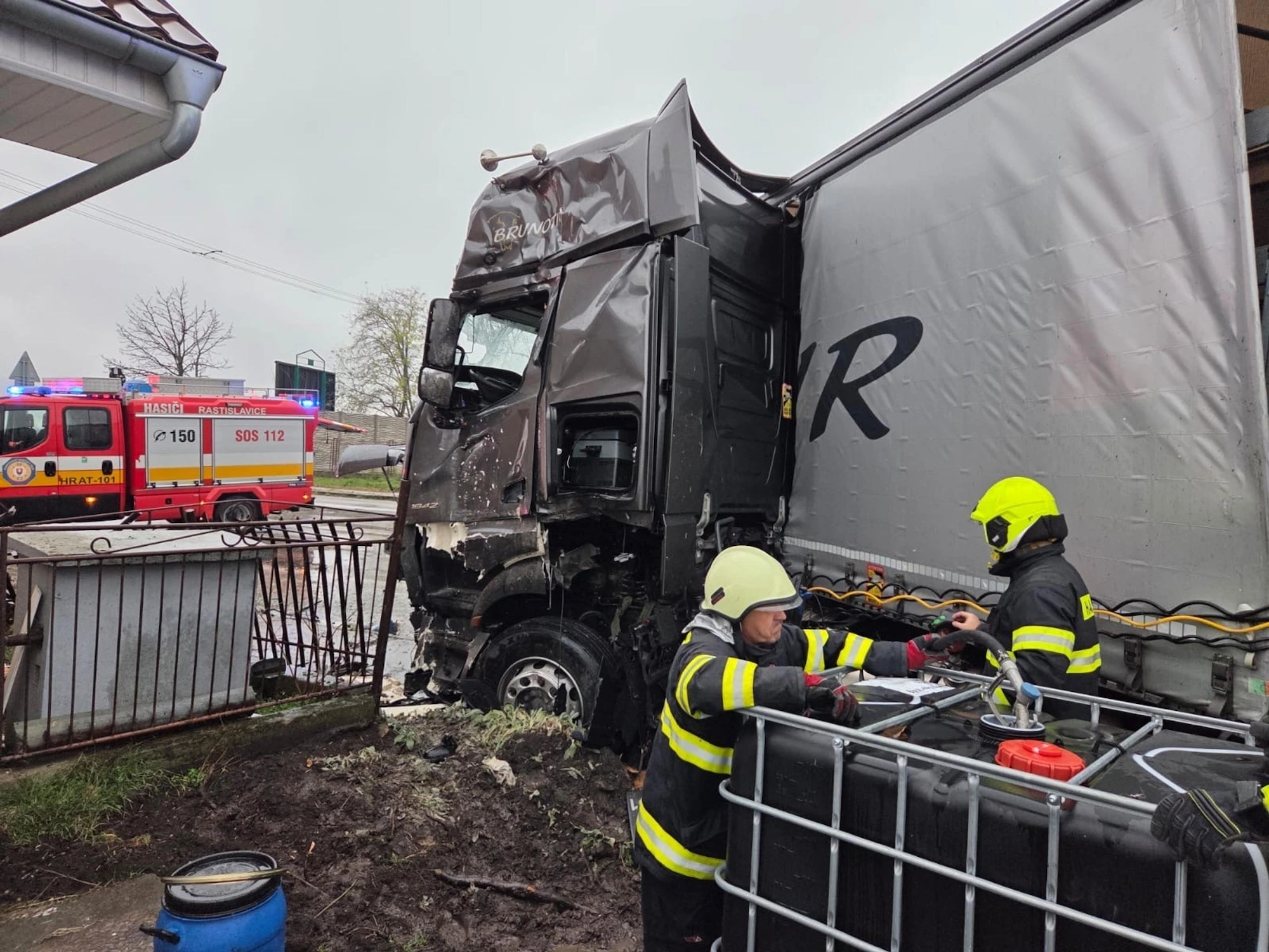 nehoda kamión Jatov