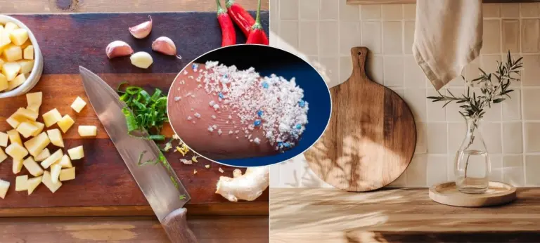 kuchyňa, mikroplasty