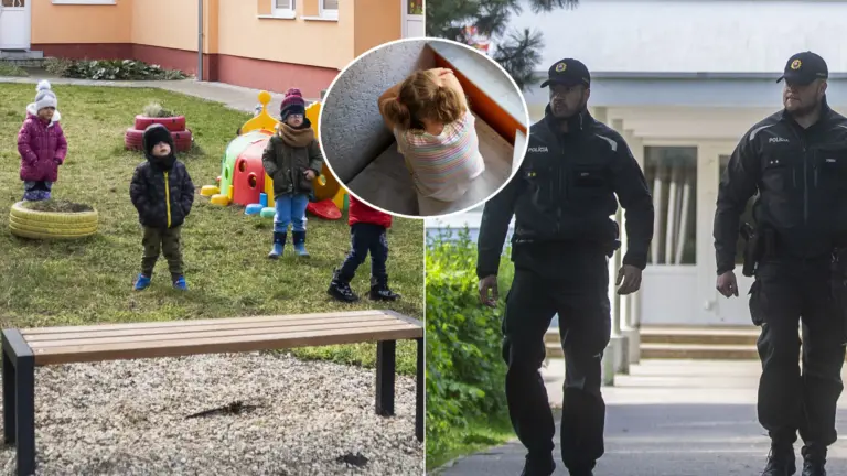 materská škola deti polícia