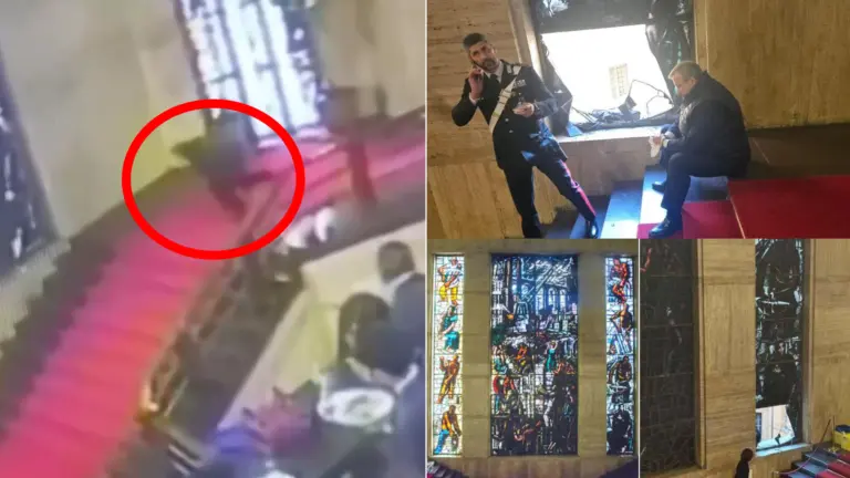 minister Emanuele Cani pád schody Rím