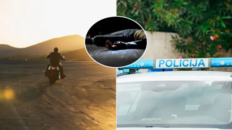 Chorvátsko nehoda motorkár chodec