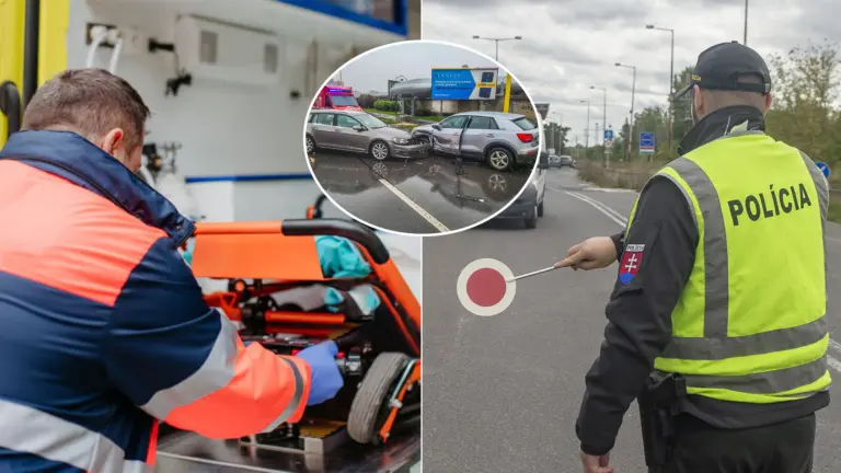 nehoda Košice autá