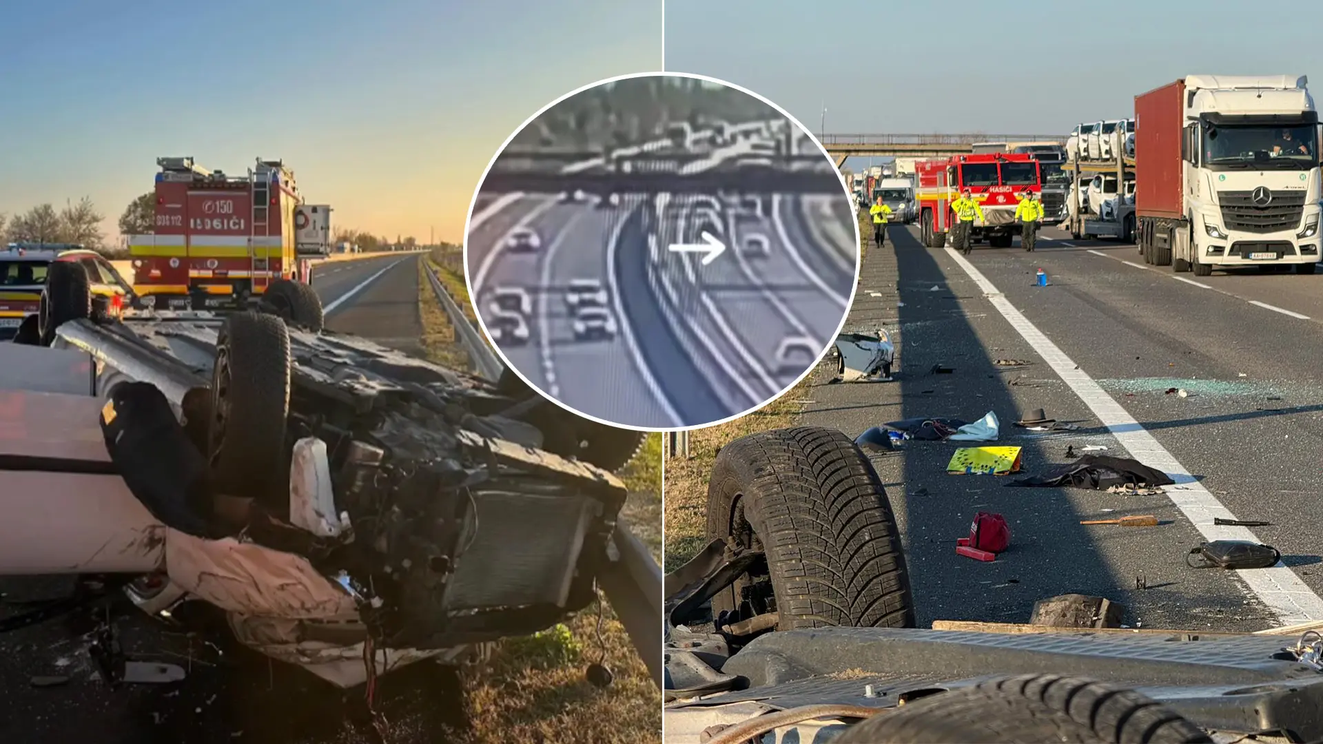 nehoda D1 pri Piešťanoch