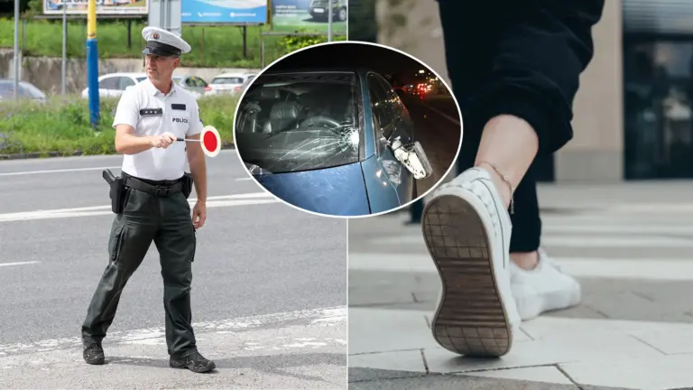 nehoda v Čadci prechod polícia