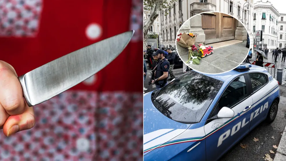 nôž žena Taliansko Muggia