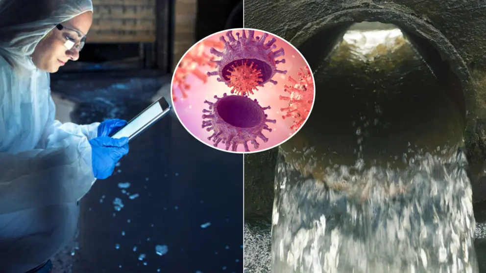 odpadová voda vírus