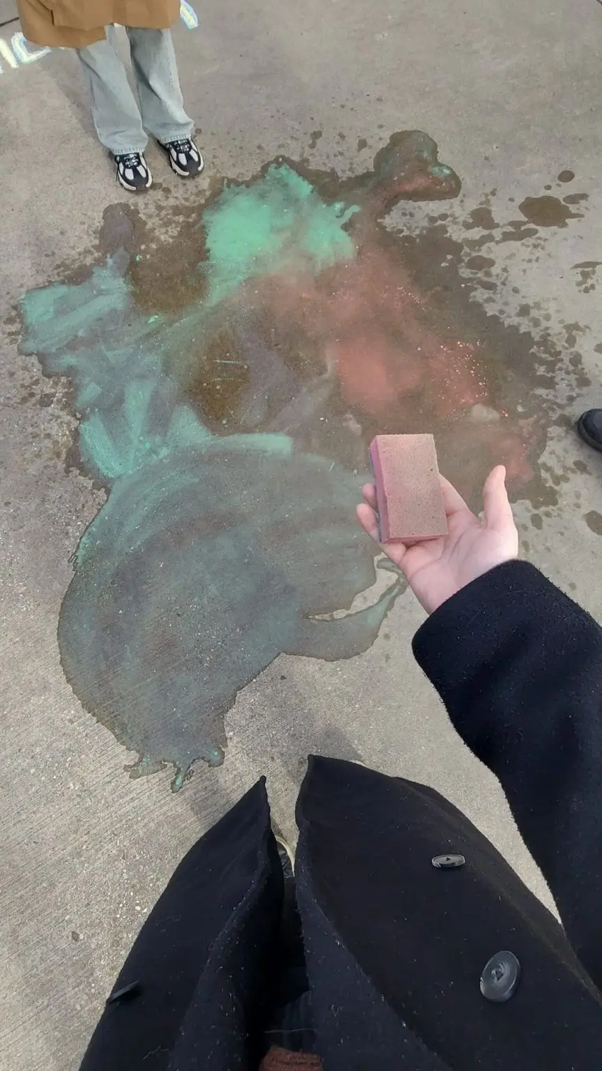 kriedový nápis, Katolícka univerzita, Ružomberok