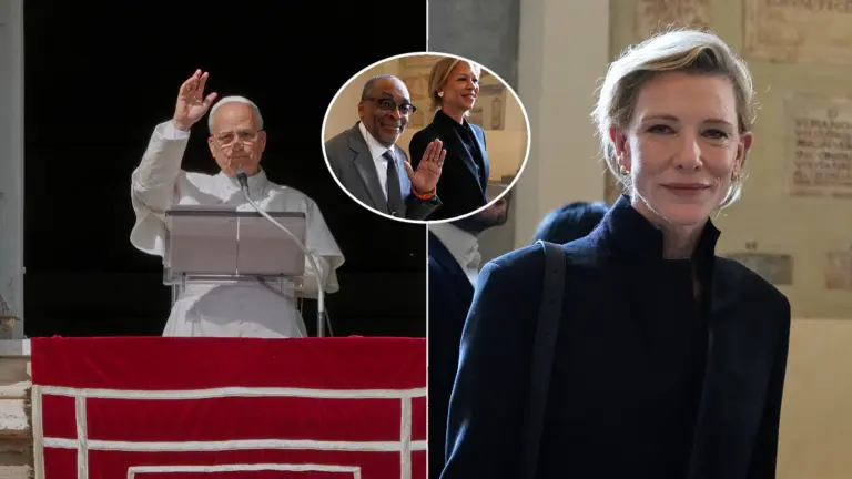 Vatikán Pápež Herci Režiséri Stretnutie