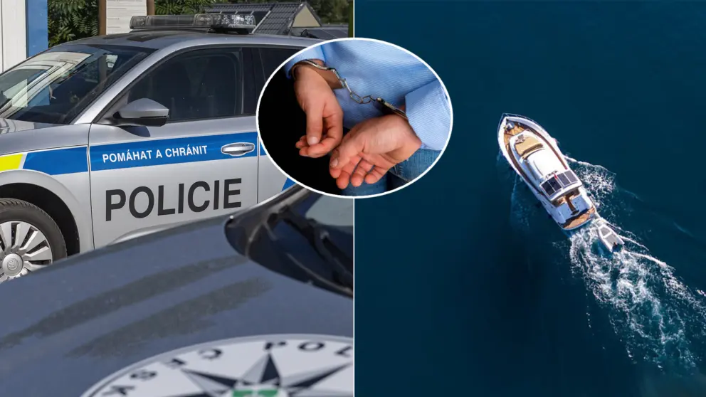 jachta polícia Česko podnikateľ
