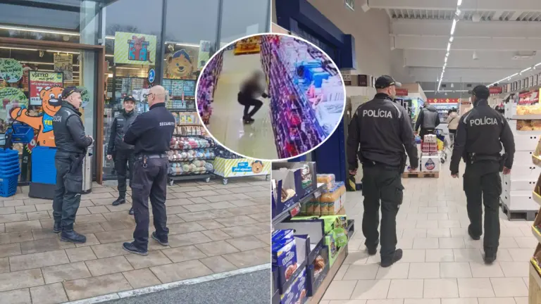 polícia zlodej obchod