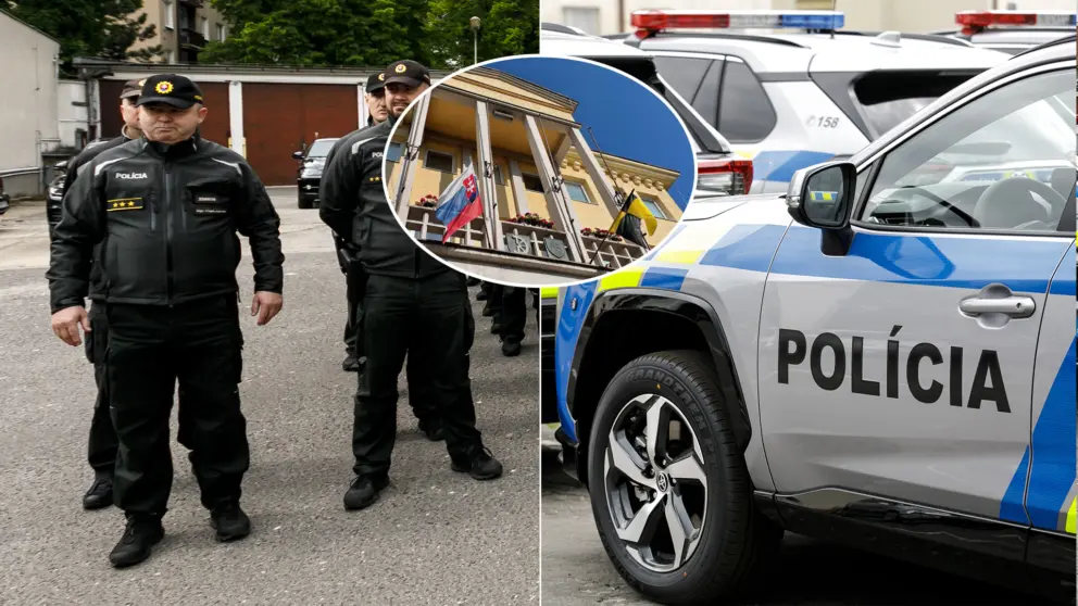 polícia Handlová Mestský úrad Handlová.