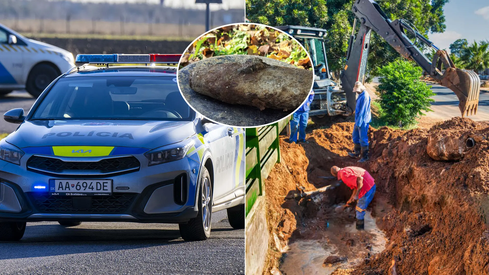 polícia munícia náboj Suchá nad Parnou