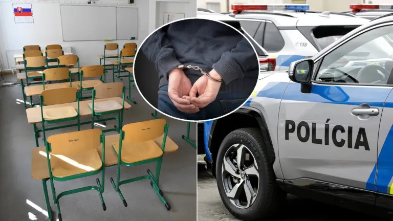škola polícia zadržanie