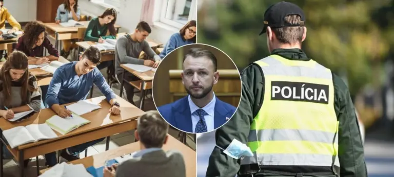 polícia, škola, Šutaj Eštok
