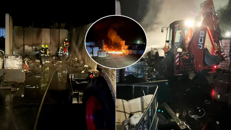 požiar hasiči elektroodpad Trnava