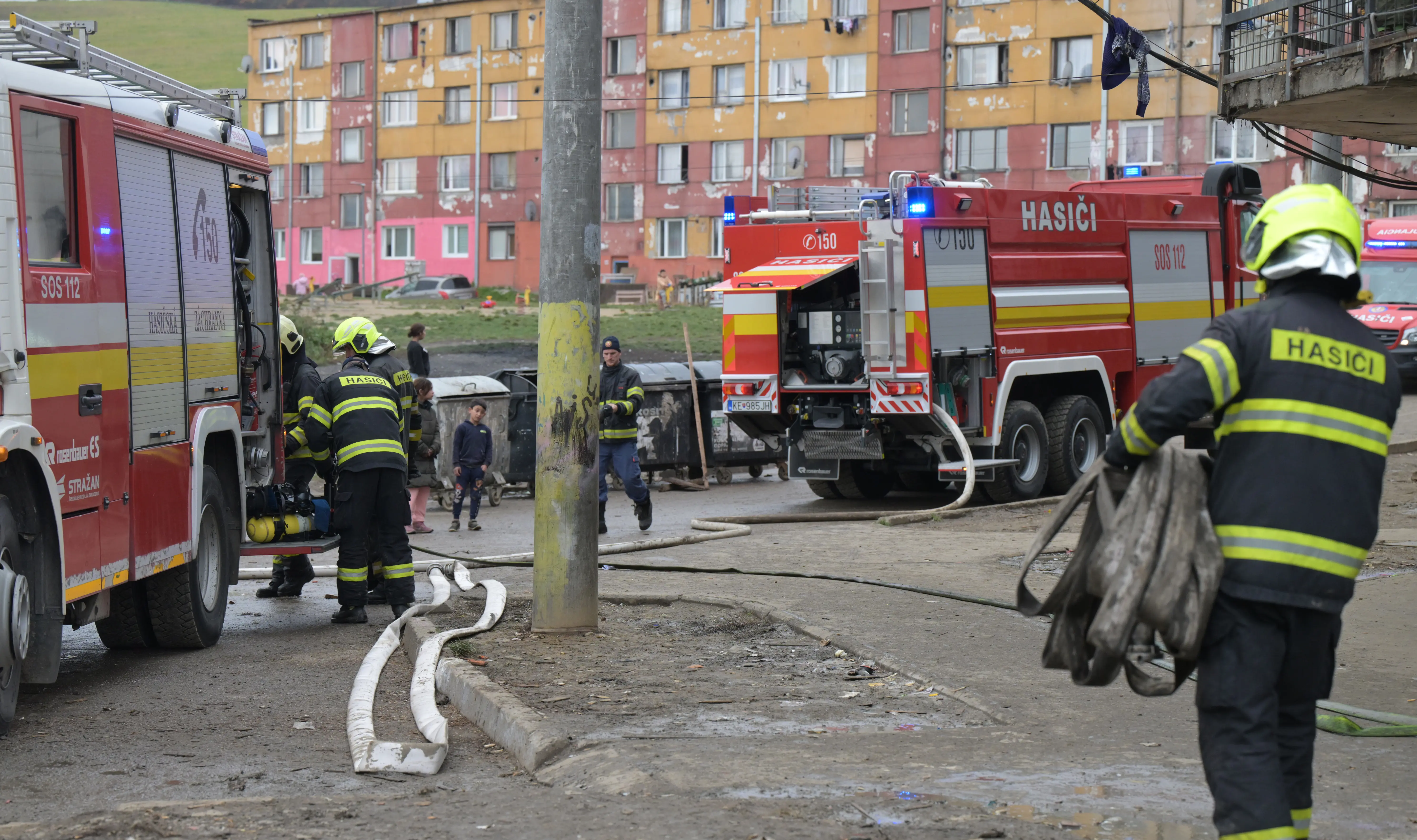 Mašličkovo Košice požiar Luník
