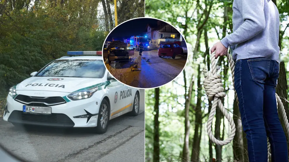 samovražda a nehoda Košice