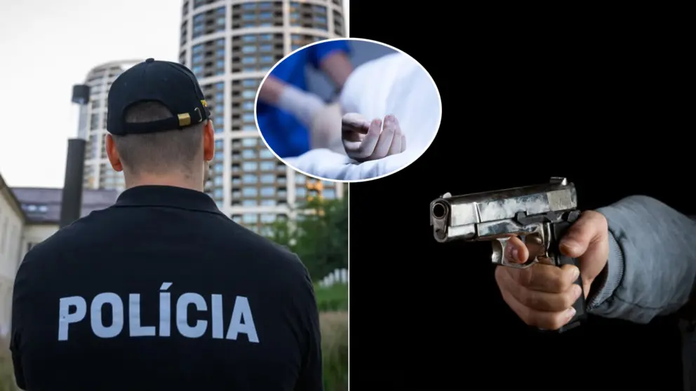 streľba zbraň polícia Bratislava telo