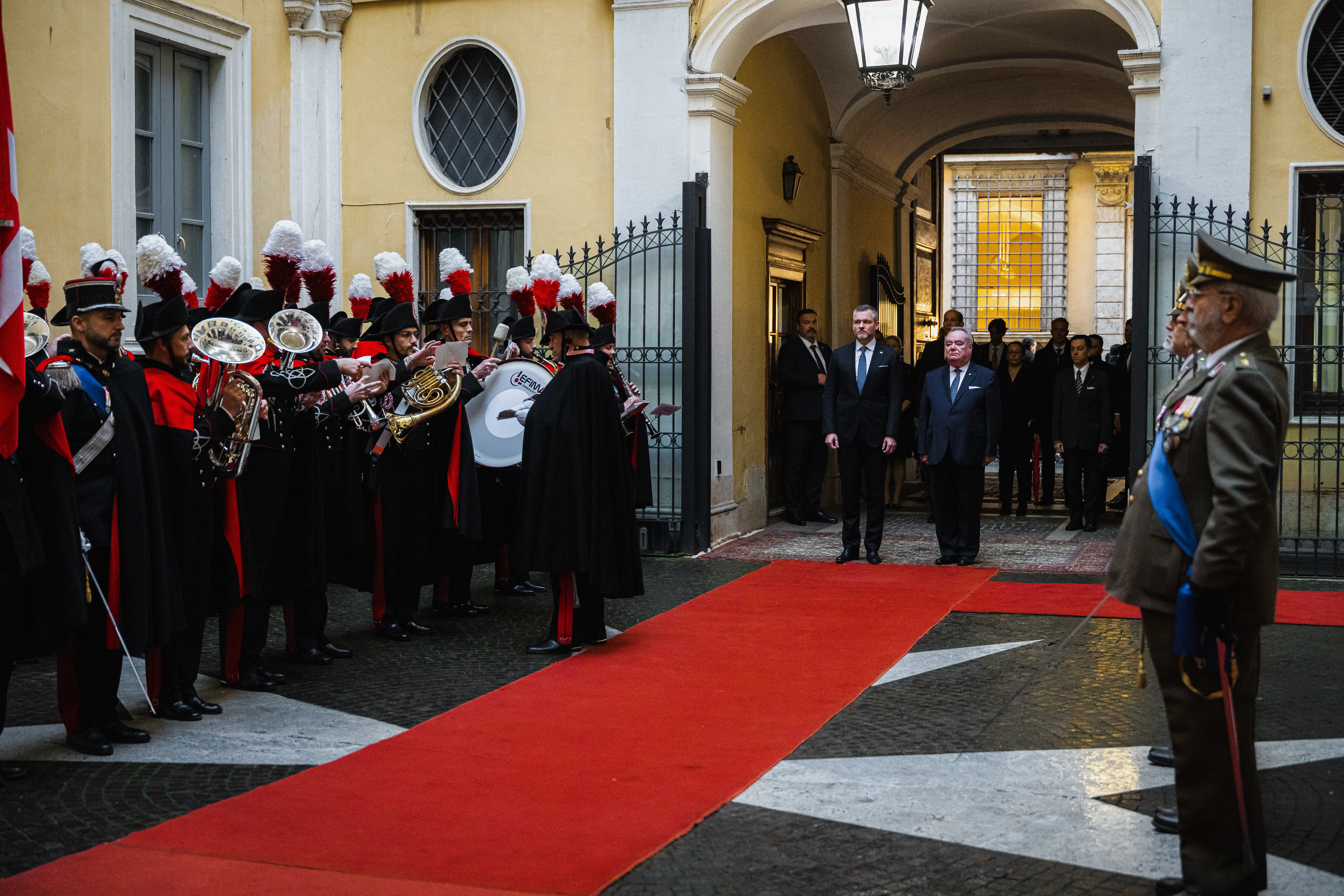 Peter Pellegrini vo Vatikáne