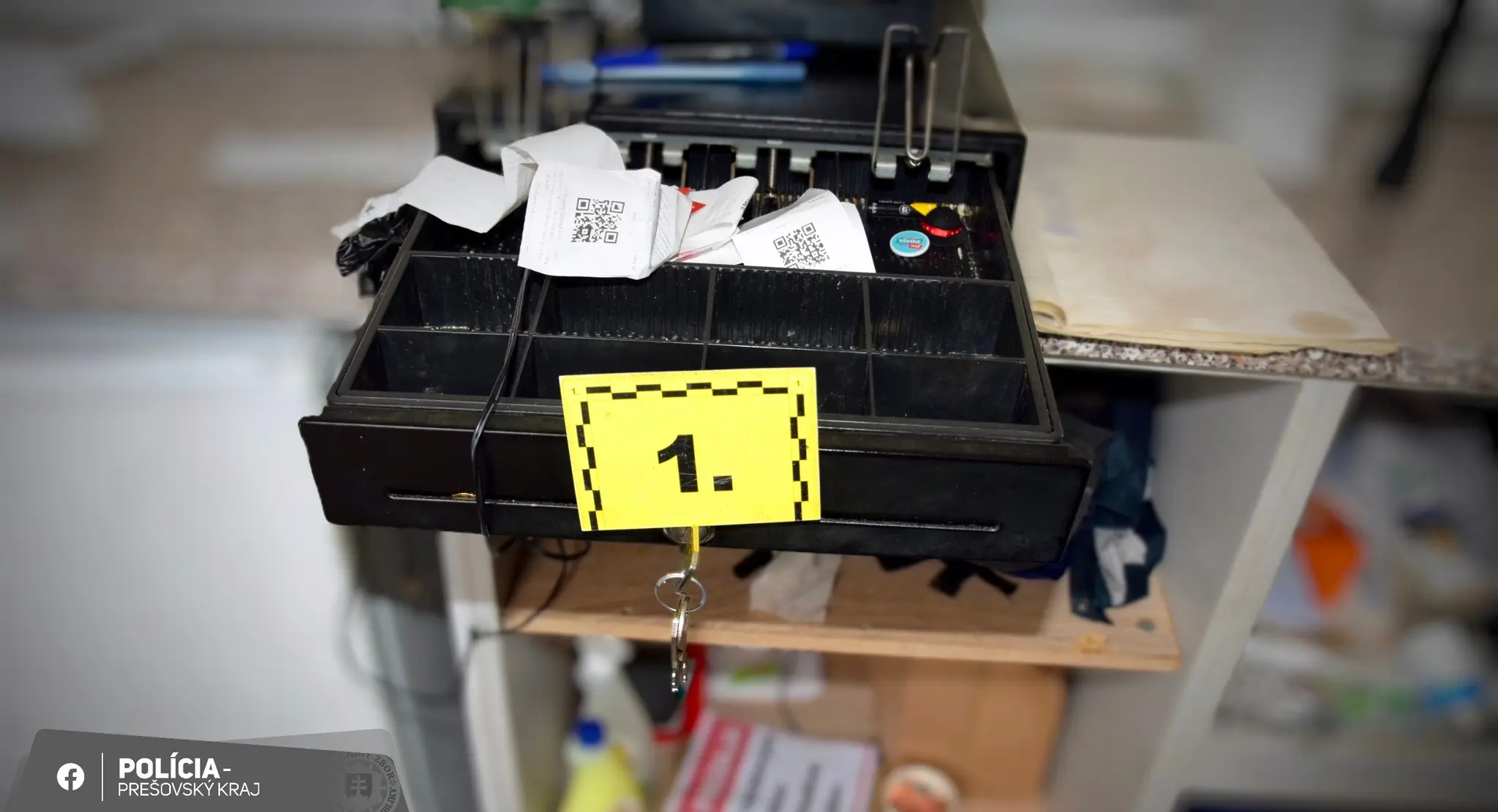 polícia trhy vo Vranove nad Topľou