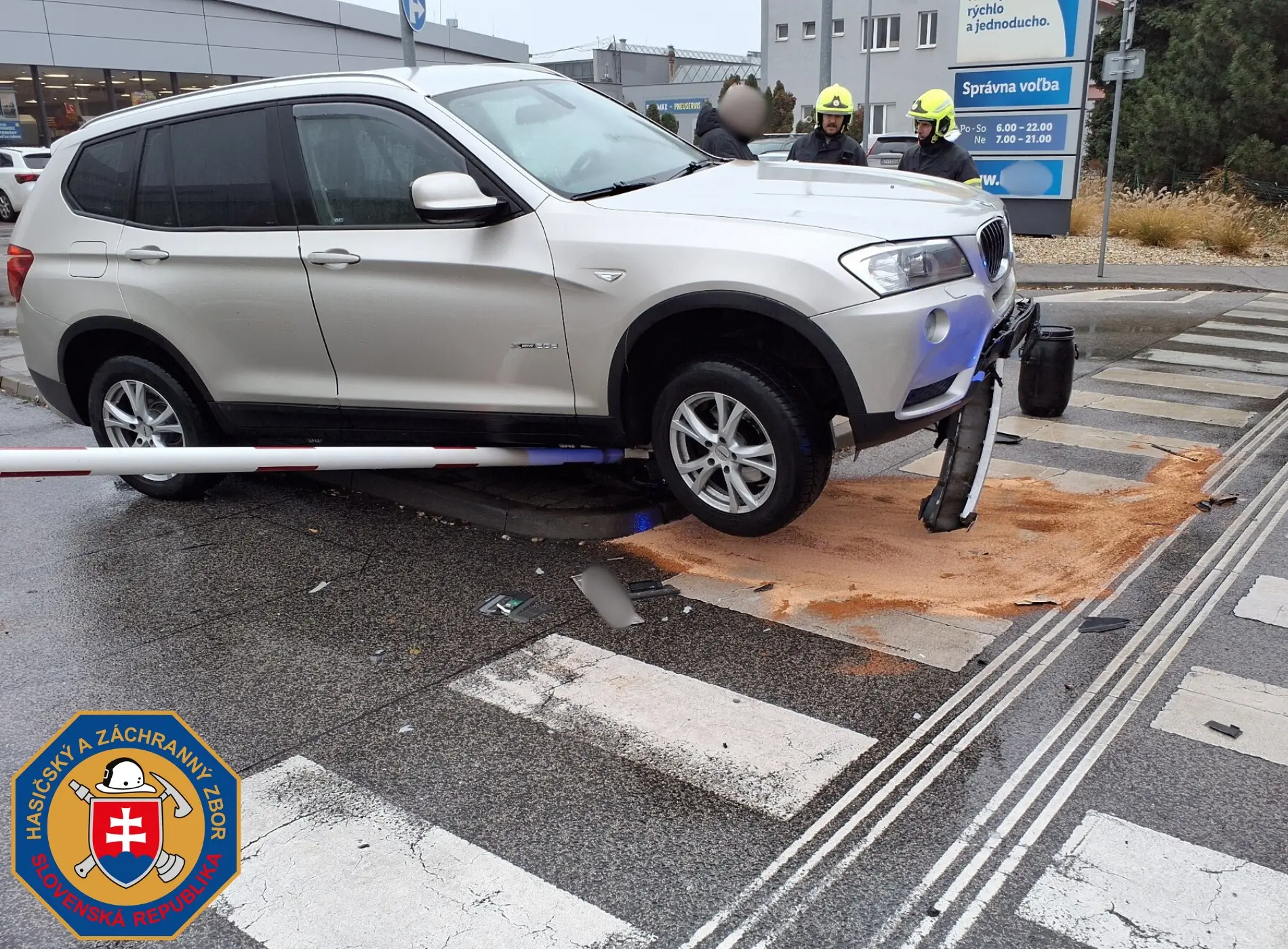 nehoda auto rampa Bratislava