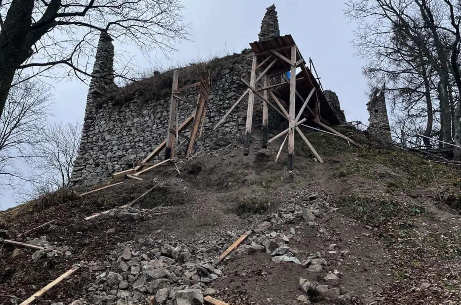 Znievský hrad v Turci