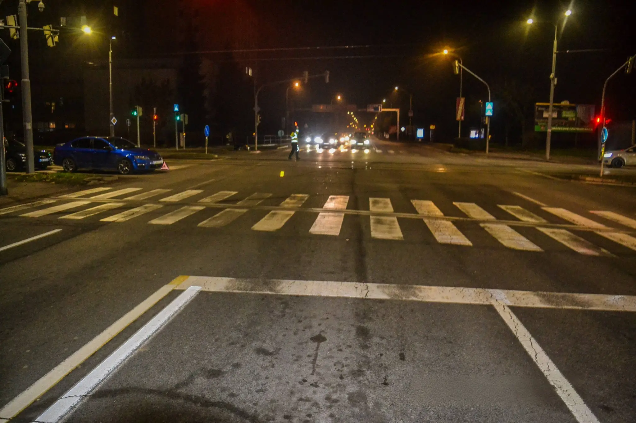 nehoda Košice križovatka vodič útek