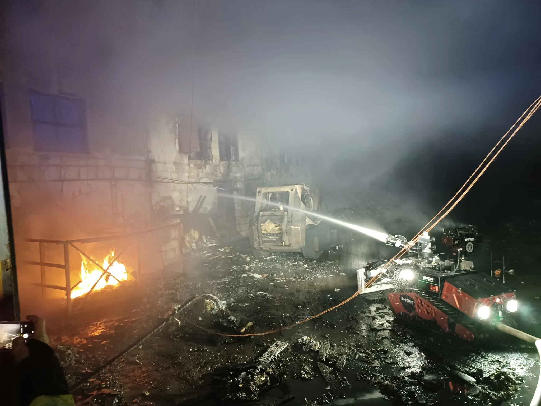 požiar hala Malacky