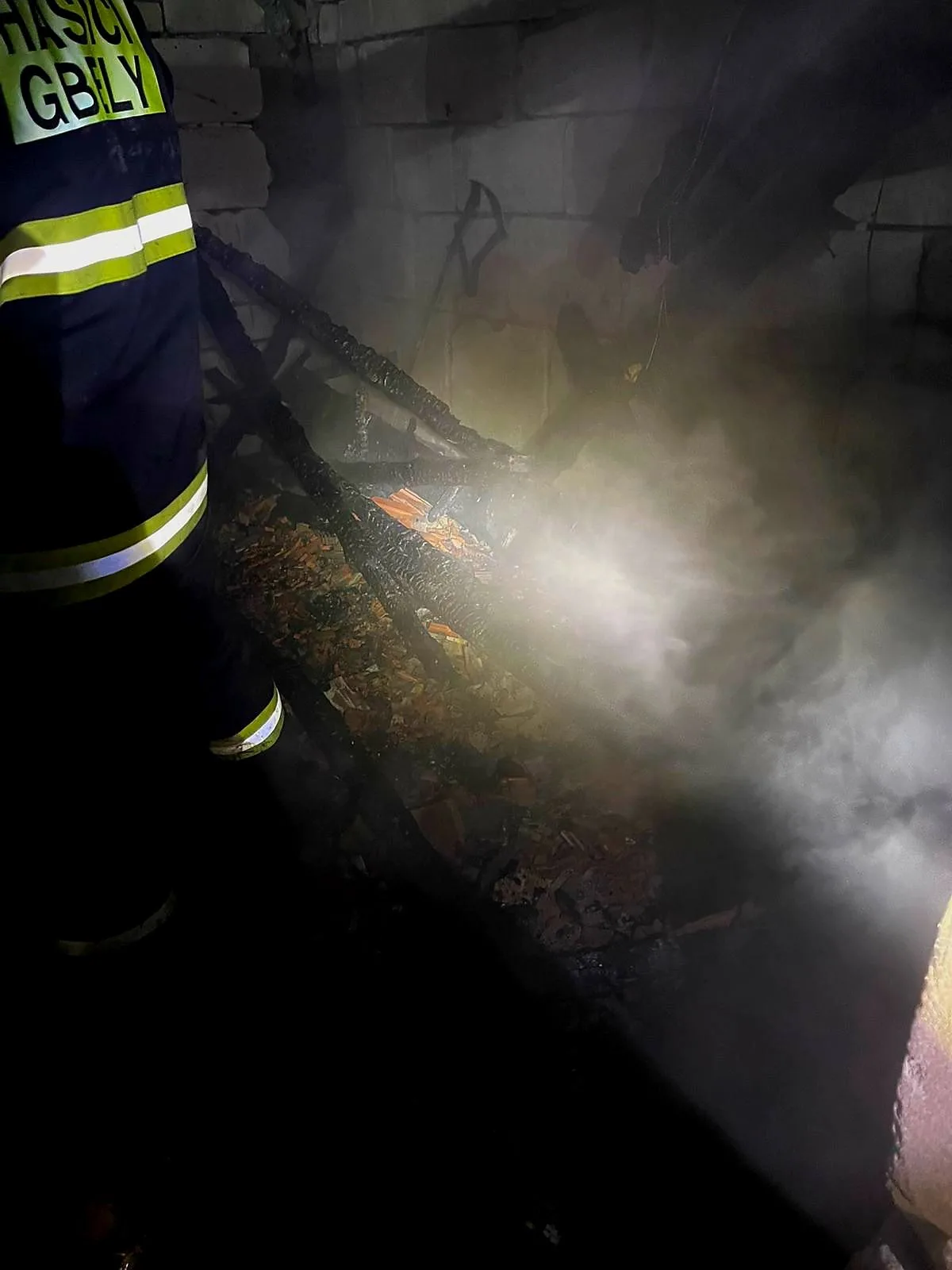 hasiči požiar v Gbeloch