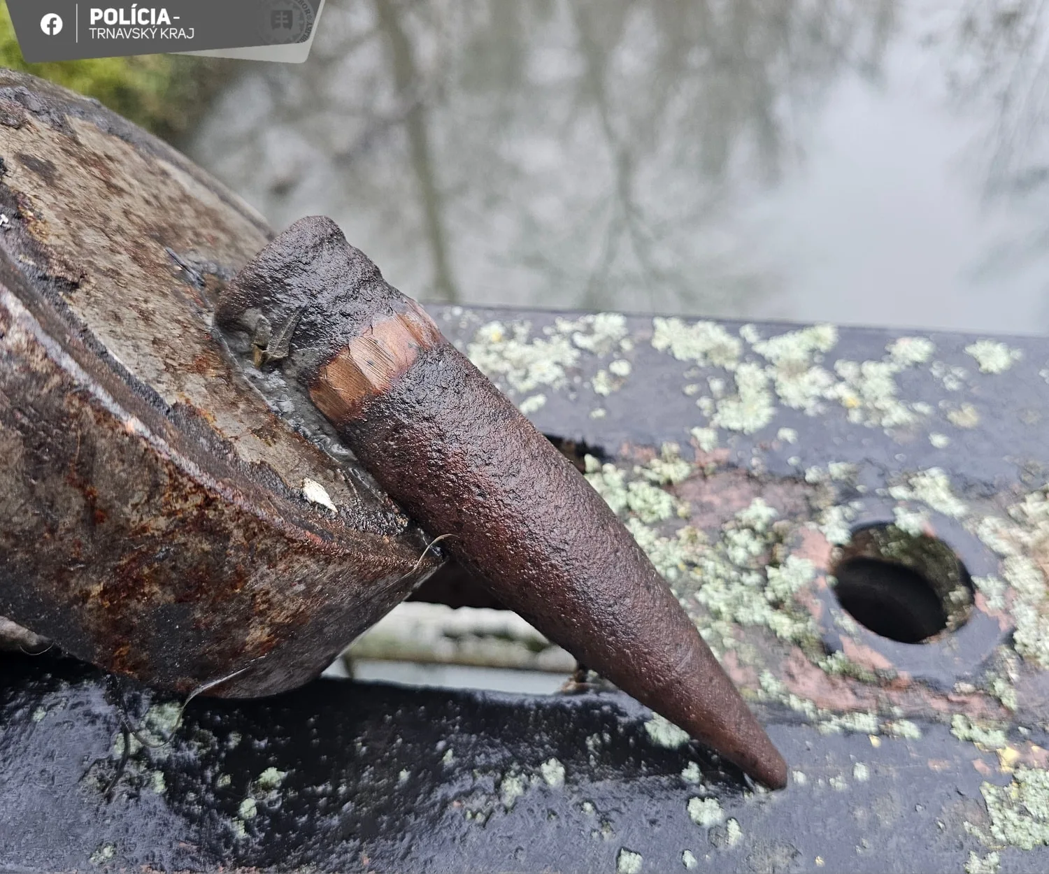 Váh granát polícia Sereď